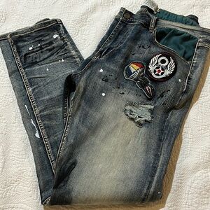 Top Gun Distressed Jeans. Men’s 38
